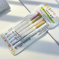 5/20 Pastel Highlighters Assorted Colors Dual Tip Bible Book Annotation