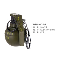 Grenade Model Cigar Igniter Creative Metal Windproof Lighter Novel Cigarette Lighters & Smoking Accessories Factory Direct Sales