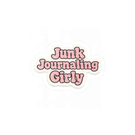 Junk Journaling Girly Vinyl Sticker