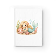 Cute Mermaid Journal — Blank Lined Notebook for Kids & Mermaid Lovers