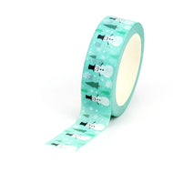 NEW 1X 10M Decorative Polar bear Penguin Santa Claus Christmas Washi Tape Set Planner Adhesive Masking Tape Cute Stationery