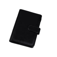 Macaroon Color A6/A5 PU Leather DIY Binder Notebook Cover Diary Agenda Planner Paper Cover School Stationery