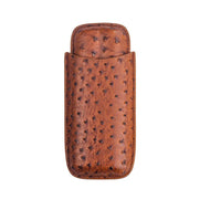 Luxury Cigar Case Cigar Humidor Holds 2 Cigars PU Leather Travel Case Smoking Accessories Men's Gift