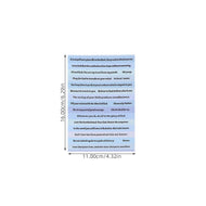 8 Sheets Bible Quote Stickers Inspirational Scrapbooking
