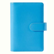 Macaroon Color A6/A5 PU Leather DIY Binder Notebook Cover Diary Agenda Planner Paper Cover School Stationery
