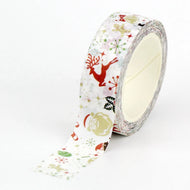NEW 1X 10M Decorative Polar bear Penguin Santa Claus Christmas Washi Tape Set Planner Adhesive Masking Tape Cute Stationery