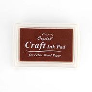 Ink Pad Ink Stamp Pad for DIY Craft Rubber Self Inking Roller Stamps Stationery Album for Scrapbooking Paper Decoration