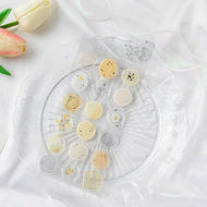 18pcs Vintage Wax Seal Stamp Stickers DIY Scrapbooking Journal Planner Decoration Korean Stationery Kawaii Envelope Sealing Tags