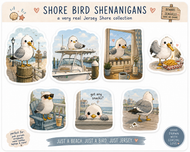Shore Bird Shenanigans — Complete Jersey Shore Sticker Collection