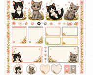 Highland Sweethearts™ Smokey & Bear Planner Sticker Sheet