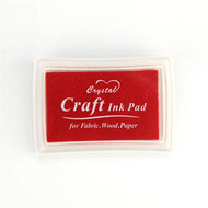 Ink Pad Ink Stamp Pad for DIY Craft Rubber Self Inking Roller Stamps Stationery Album for Scrapbooking Paper Decoration
