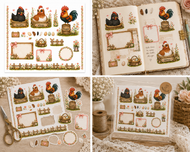 Highland Sweethearts™ Barnyard Friends Planner Sheet