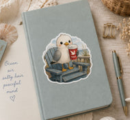 Seagull With Coffee