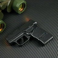 New Cigar Ignifier Gun Lighter & Cigarette Case Butane Inflatable Windproof Blue Flame Cigarettes Lighters & Smoking Accessories
