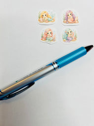 Mermaid Daydreams — Mini Mermaid Sticker Pack (Set of 4)