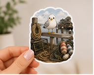 Seagull on the Dock