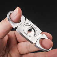 1PC Cigar Cutter Double-Edged Cigar Cutter Stainless Steel Cigar Scissors Creative Cigar Accessories Cutting And Cutting Machine