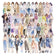50/100/200PCS High Street Clothing Stickers Exquisite ' Clothing Materials Phone Cases Laptop Waterproof Stickers