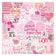 Pink Bible Christian Stickers