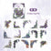 30 Pcs Flowers Corner Stickers PET sticker package DIY diary decoration sticker album scrapbooking Junk Journal