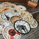 15Pcs Tim Holtz Style Watch clock vintage sticker Junk Journal Ephemera Retro DIY Album Aesthetic Stickers Scrapbooking Material
