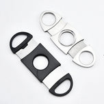 1PC Cigar Cutter Double-Edged Cigar Cutter Stainless Steel Cigar Scissors Creative Cigar Accessories Cutting And Cutting Machine