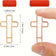 20/50 Pcs Cross Paper Clips, Bible Paper Clips, Bible Study Supplies, Christian Journaling Supplies, Bible Journaling Projects