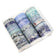 18 rolls/box, Christmas snow scene washi tape, suitable for DIY diary, gift box decoration, Christmas gift for friends