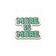 More Is More Retro Vinyl Sticker | Coastal Bubble Letter Aesthetic | Dilli Industries