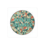 Mystic Island Coastal Vinyl Sticker | NJ Beach Town Aesthetic
