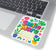 Smile More Colorful Vinyl Sticker — Positive Motivational Laptop Decal