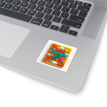 Live Laugh Love Out Loud Sticker — Retro Floral  Sticker
