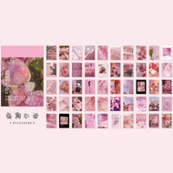 Yoofun 50 Sheets Natural Scenery&Art Paintings Stationery Stickers Book Aesthetic Landscape Cute Scrapbooking Planner Journaling