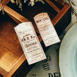 22Pcs France Style Vintage Stickers Junk Journal Ephemera Retro Label DIY Album Aesthetic Bottle Stickers Scrapbooking Material