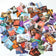 JIANQI 400 pcs Craft Vintage Scrapbooking Paper Kawaii Art Junk Journal Deco Sticker Natural Collection DIY Material Paper