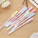 Lytwtw's Stationery Kawaii Cute Lovely Candy Text Marker Gel Pen Student School Office Supply Change 6 Colors Draw Glitter