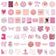 Pink Bible Christian Stickers