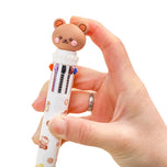 Kawaii 10-Color Bear Pen