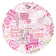 Pink Bible Christian Stickers