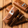 Personalized Cigar Case with Cigar Cutter for Groom Best Man Wedding Party Gift Custom Cigar Humidor Case Groomsmen Gift