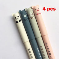 Kawaii Animal Erasable Gel Pen Set
