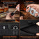 Travel Cigar Humidor Portable with 4 Cigar Tube, Leather Cigar Case Include V-Cutter, Cigar Accessories Gift for Cigar lovers