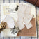 10 Pcs Yellow Memo Pad Vintage Stickers Junk Journal Ephemera Tag DIY Album Collage Aesthetic Stickers Scrapbooking Material
