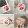 4pcs Valentines Day Teddy Bear Hearts Love DIY UV DTF Rub On Glass Cup Wrap Transfer Sticker Crafts Mug Greeting Cards Decor