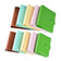 Macaroon Color A6/A5 PU Leather DIY Binder Notebook Cover Diary Agenda Planner Paper Cover School Stationery