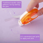 8mmx 5m Double Sided Adhesive Paper Tape Dot Liner Tape Glue For Scrapbooking Crafts Decor Office School Supplies Stationery