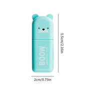 4/5/6 Pcs Kawaii Bear Highlighter Pens Cute Stationery Markers Oblique Tip Candy Color Fluorescent Pastel Pen School Supplies