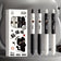 Kawaii Black & White Cat Gel Pen Set – 4 Piece Writing Pen Collection