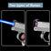 Folding Dual Form Lighter Creative Decompression Gyroscope Deformation Lighter Gas Electric Dual Use Windproof Lighter