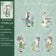 1pack/3pack  Stickers Traceable People Series 10pcs Vintage Retro Journal Backgrounds Female Ephemera Collage Base Decals